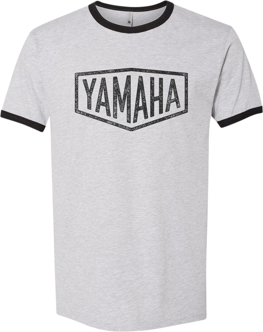 Yamaha Vintage Raglan T-Shirt - Gray/Black - Small