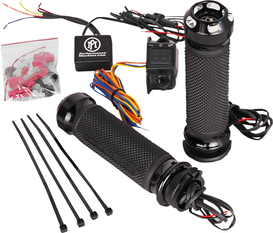 Grips - Apex - Heated - Cable - Contrast Cut