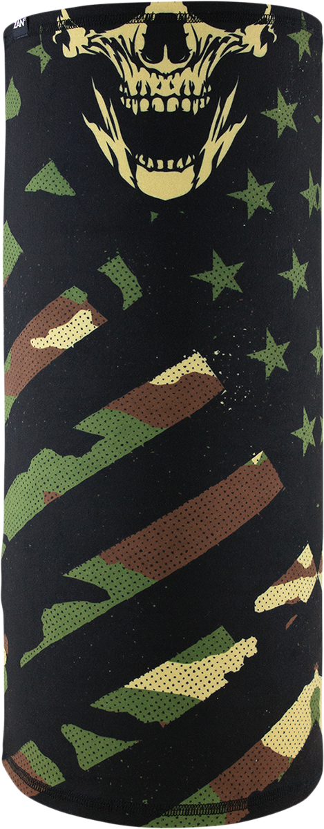 Motley Tube® Sportflex® Neck Tube - Patriotic Woodland Camo