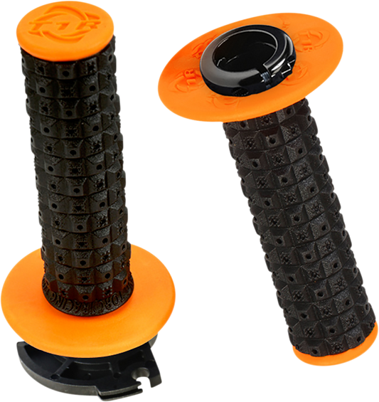 Grips - Defy - Lock-On - Black/Orange