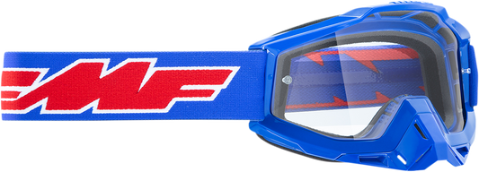 PowerBomb OTG Goggles - Rocket - Blue - Clear