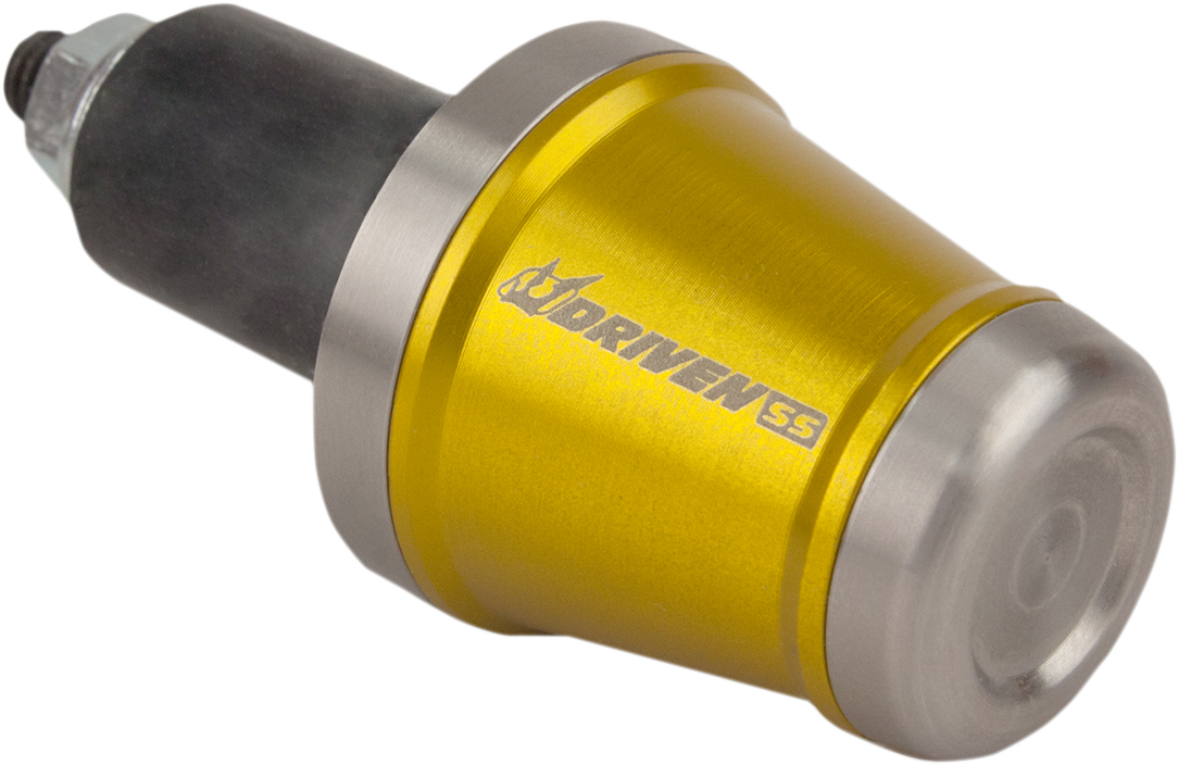 Bar End Weight - Stainless Steel/Gold