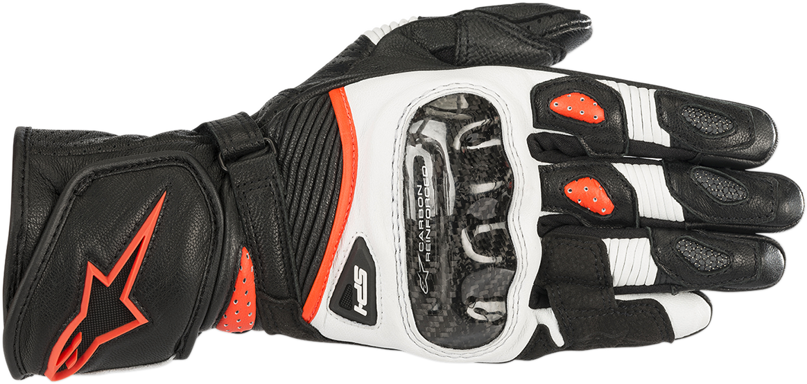 Stella SP-1 V2 Gloves - Black/White/Red - XS