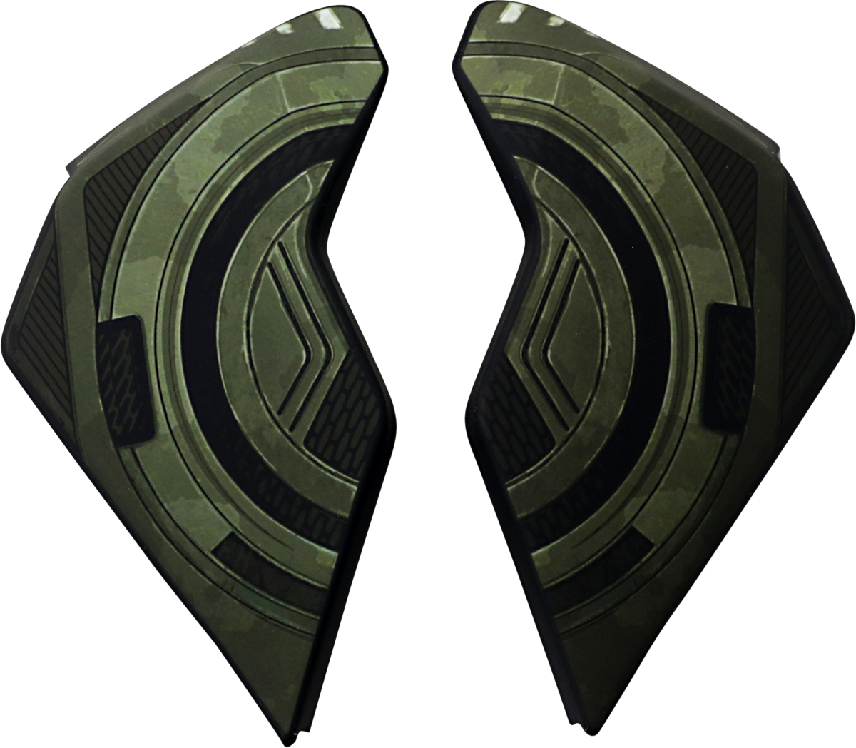 Airflite™ Side Plates - Black Chain - Green