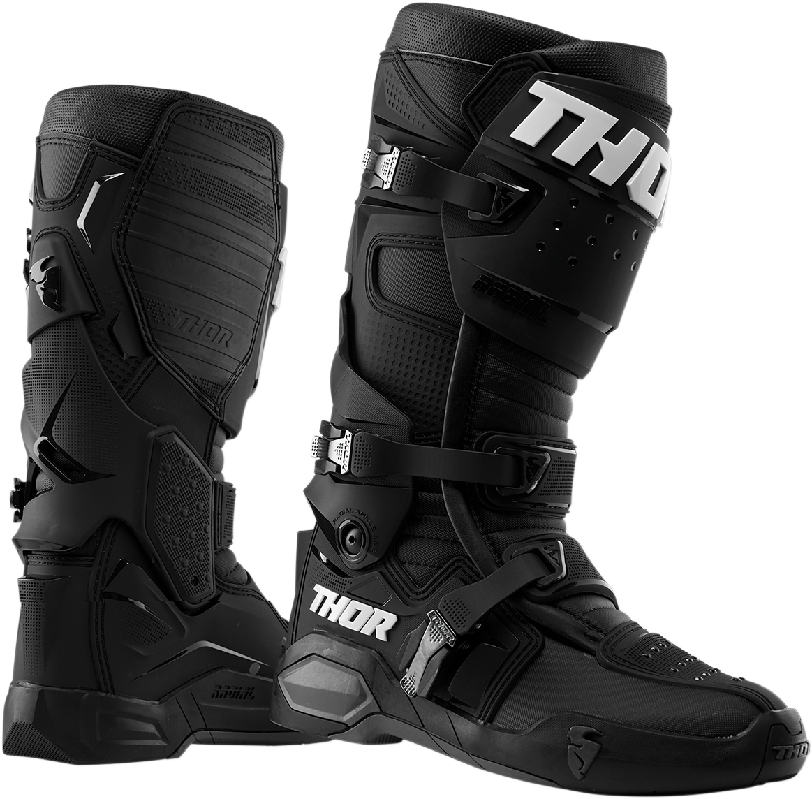 Radial Boots - Black - Size 10