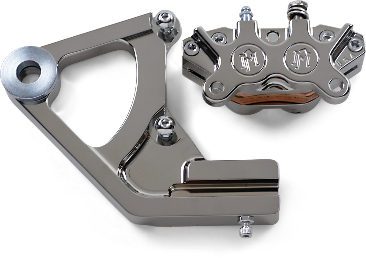 Caliper - Rear - Chrome - 87-99 FXST/FLST