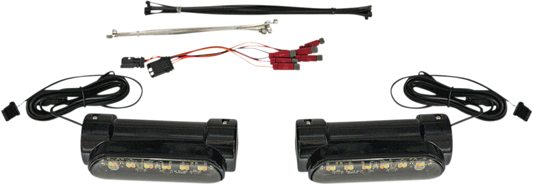 Engine Guard Light - Universal - Black