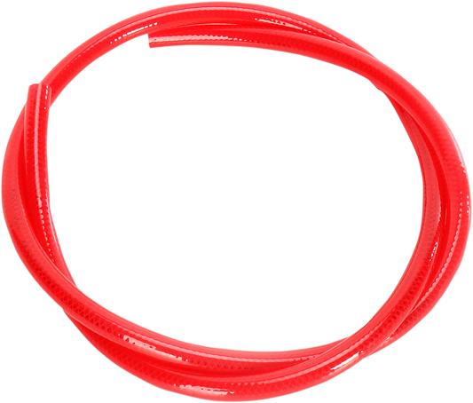 High-Pressure Fuel Line - Red - 1/4" - 3'