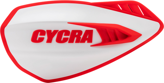 Handguards - Cyclone - White/Red