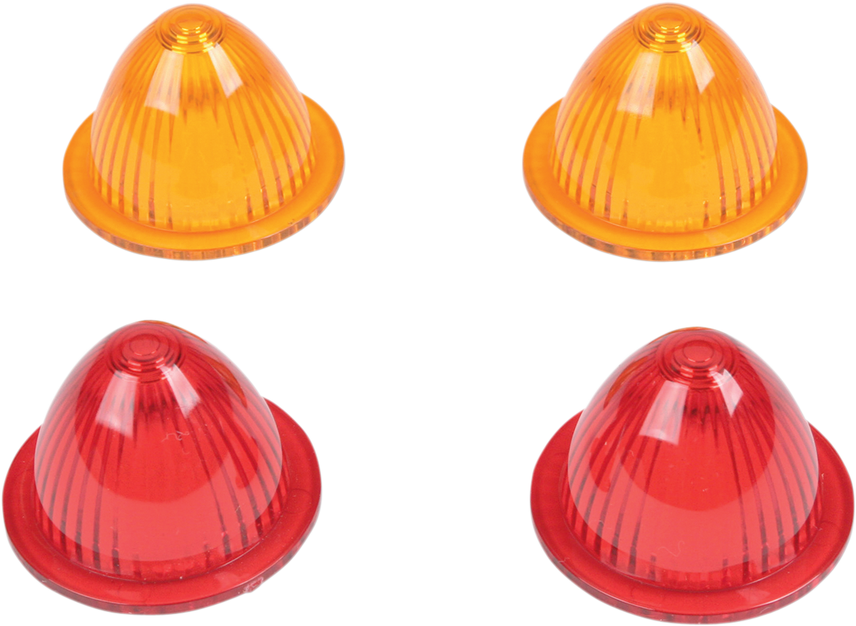 Mini Retro-Style Lens Kit - Amber/Red