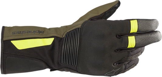 Denali Aerogel Drystar® Gloves - Black/Green/Yellow - Small