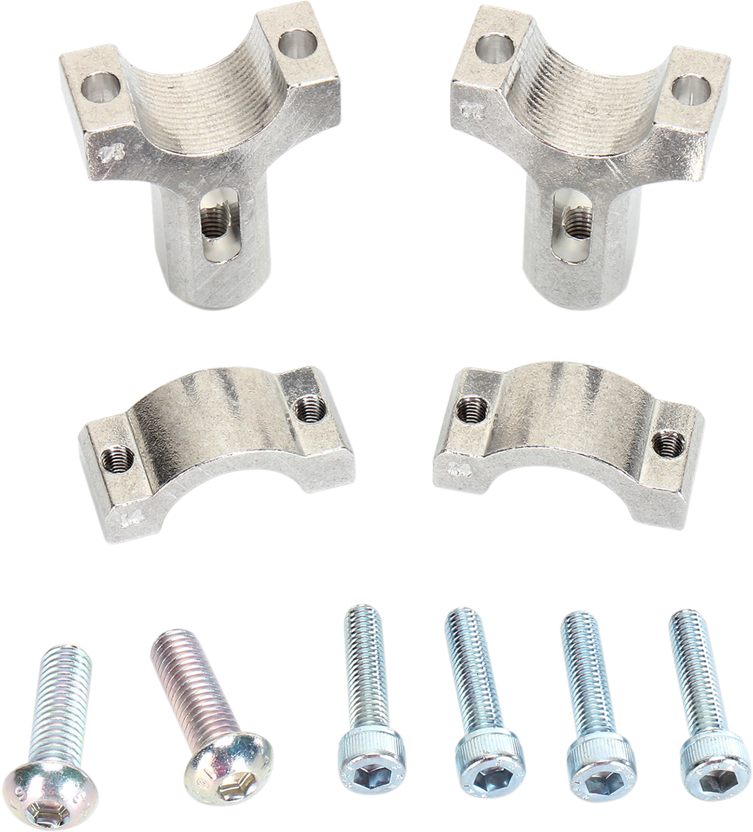 Handguard Clamp - Aluminum - Silver