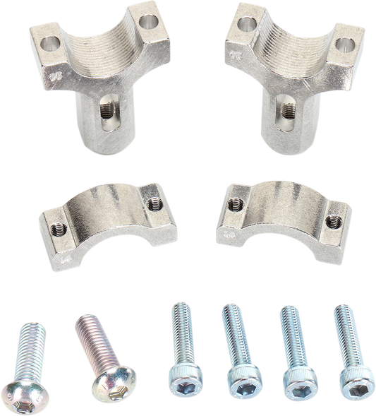 Handguard Clamp - Aluminum - Silver