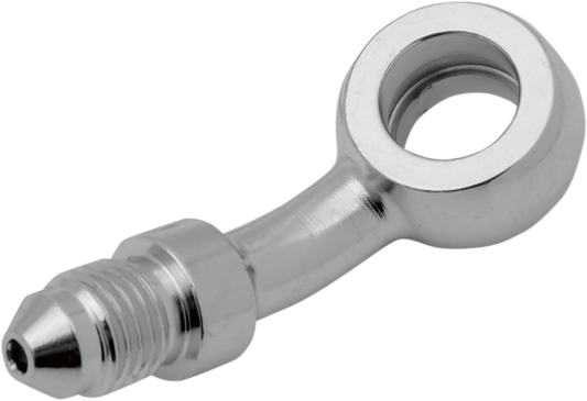 Conector de linea de frenos cromo 3/8" - 35°