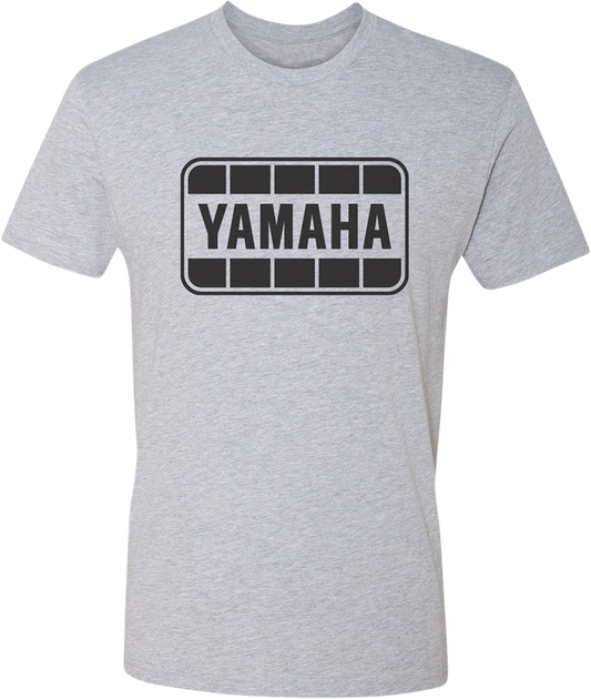 Yamaha Retro T-Shirt - Gray/Black - Small