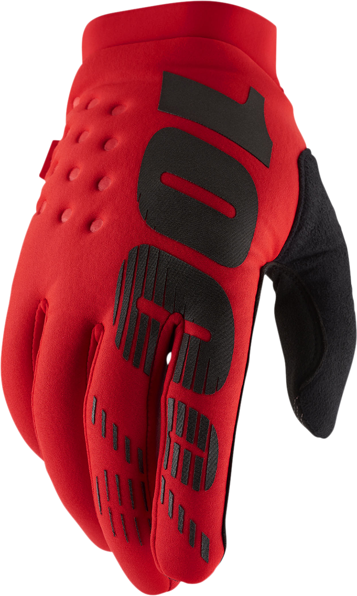 Brisker Gloves - Red - Small