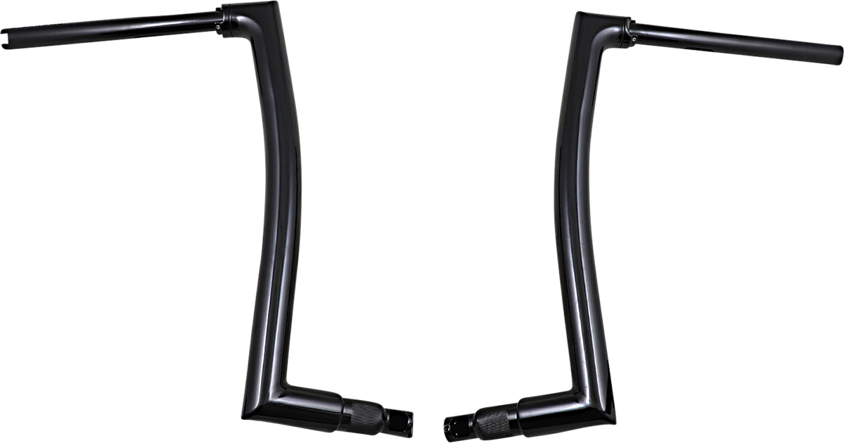 16" Black 1-1/2" Flat Top Handlebar6801