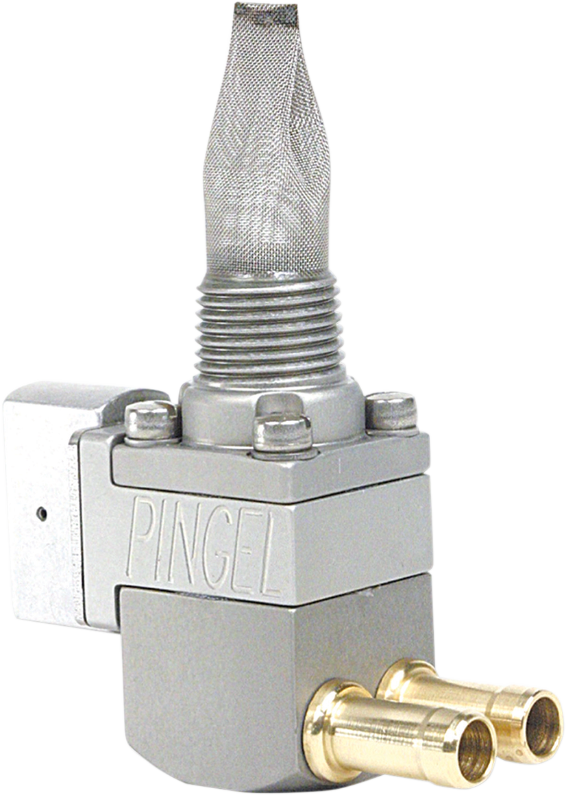 The Guzzler® Fuel Valve - Anodized - 3/8" NPT -  Dual 90 - 5/16"