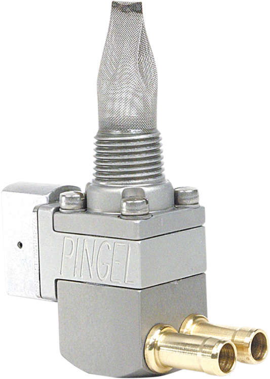 The Guzzler® Fuel Valve - Anodized - 3/8" NPT -  Dual 90 - 5/16"