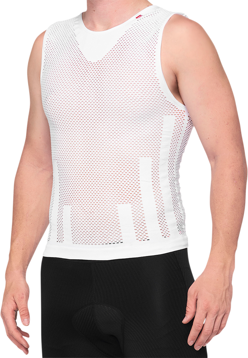 Zephyr Tank Jersey - White - Large/XL