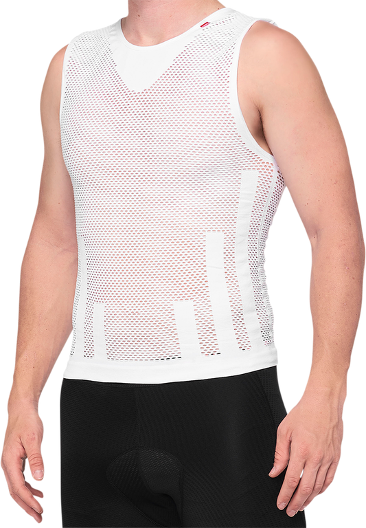 Zephyr Tank Jersey - White - Large/XL