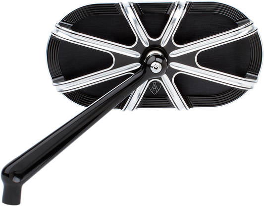 10 Gauge Mirror - Black - Left