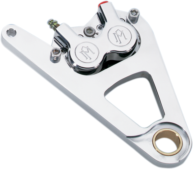 Single Disc Caliper - Front - Chrome - Springer 88-99