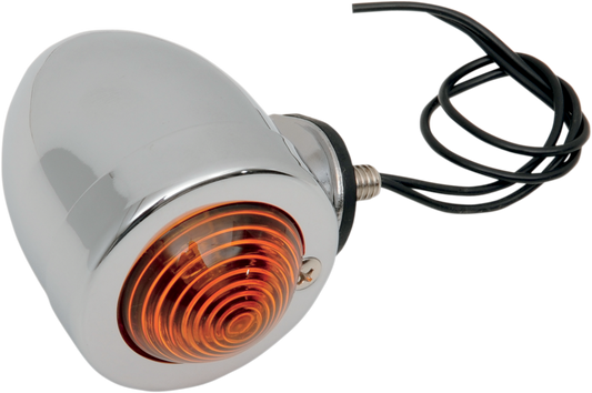 Luz Tipo Bala con Doble Filamento - Lente Ámbar