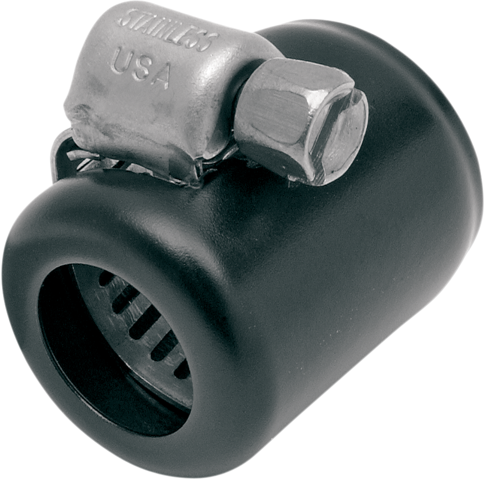 Hose Clamp - Black - 3/8" -  6-Pack