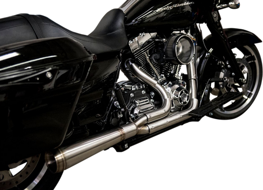 Assault 2:1 Exhaust - Full Stainless - Straight - '17-'20 Touring