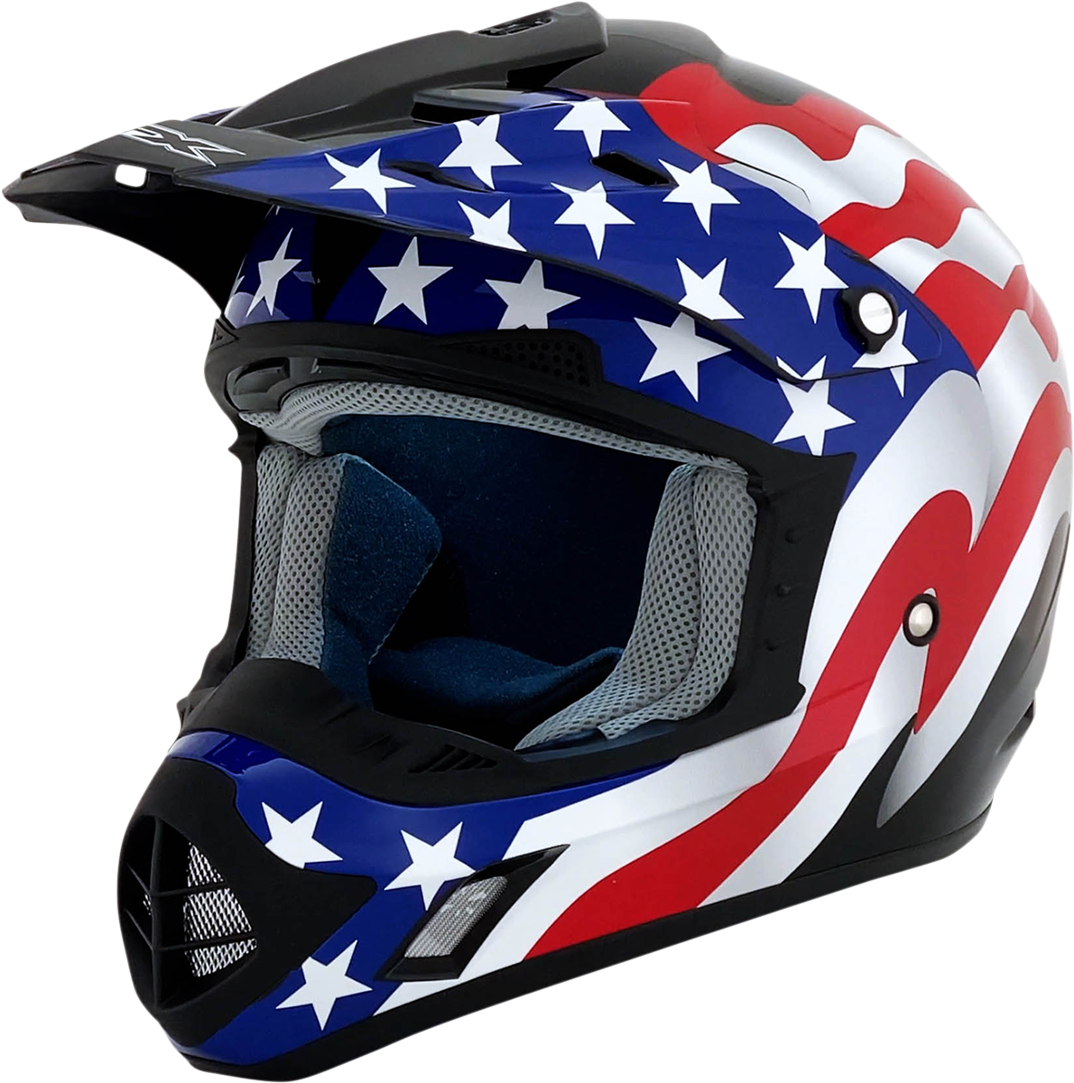 FX-17 Helmet - Flag - Black - 3XL