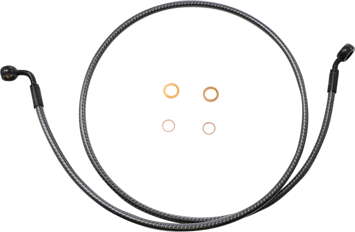 Brake Line - Front - 35°/90° - 50" - KARBONFIBR