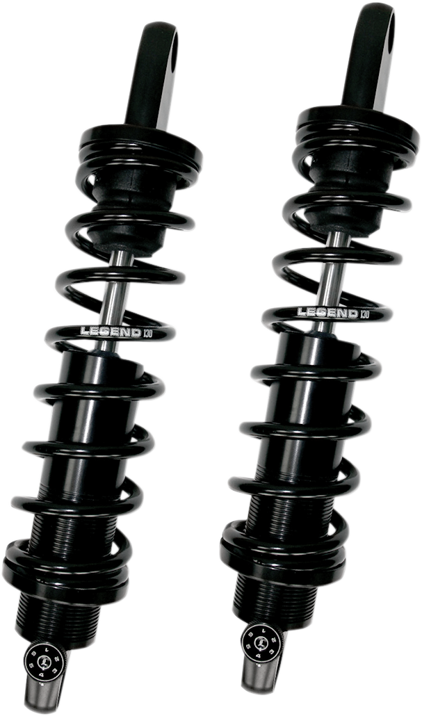 REVO-A Adjustable XL Coil Suspension - Black - Heavy-Duty - 12"