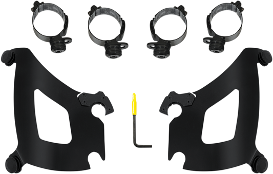 Bullet Mounting Kit - Black - FLSB