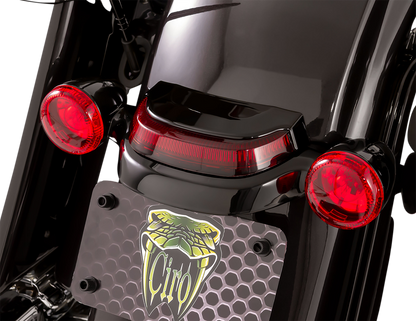 Taillight - Red - Black