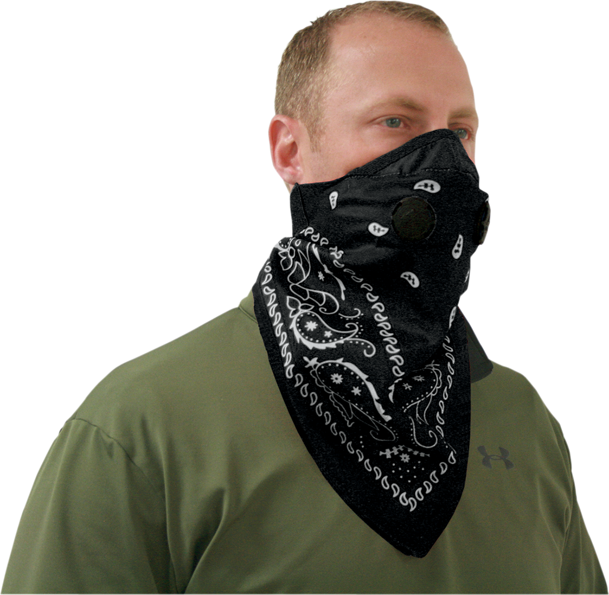 Bandana  Dust Mask - Black