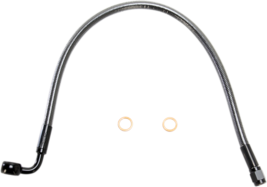 Brake Line - Front - Black Pearl -17"