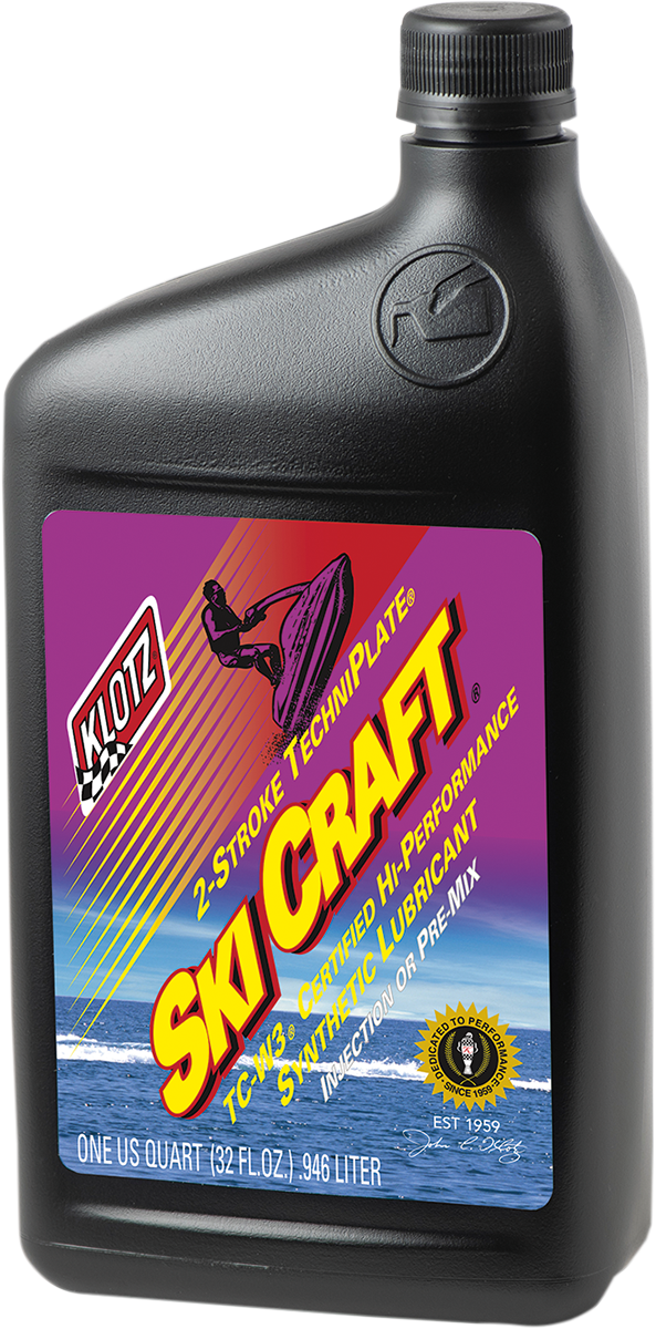 SkiCraft® Synthetic 2-Stroke Oil - 1 U.S. quart