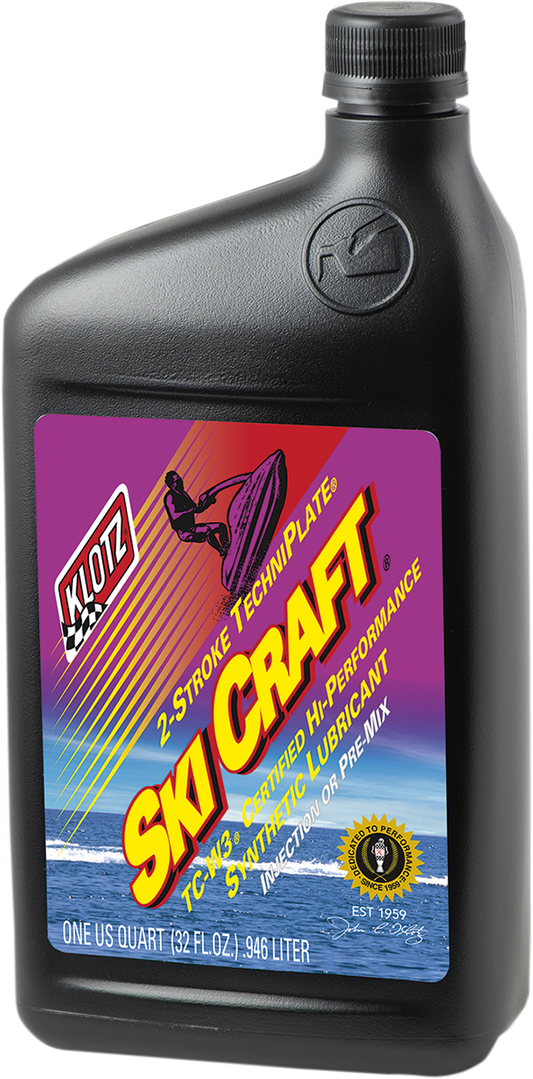 SkiCraft® Synthetic 2-Stroke Oil - 1 U.S. quart