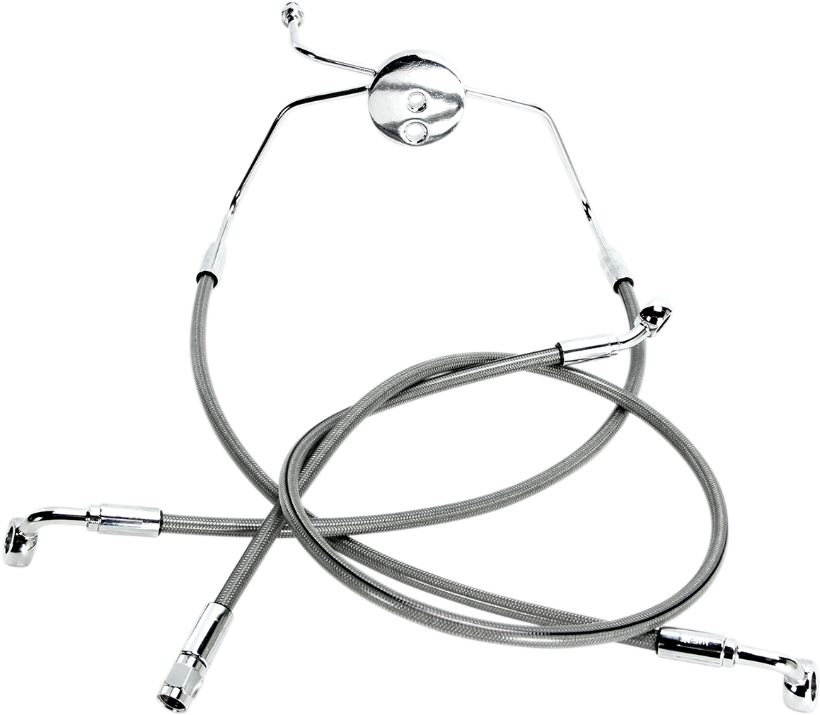 Brake Line - Front - XR - Stainless Steel