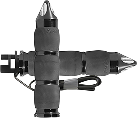 Grips - Heated - Air Cushion - Spike - Indian - Black