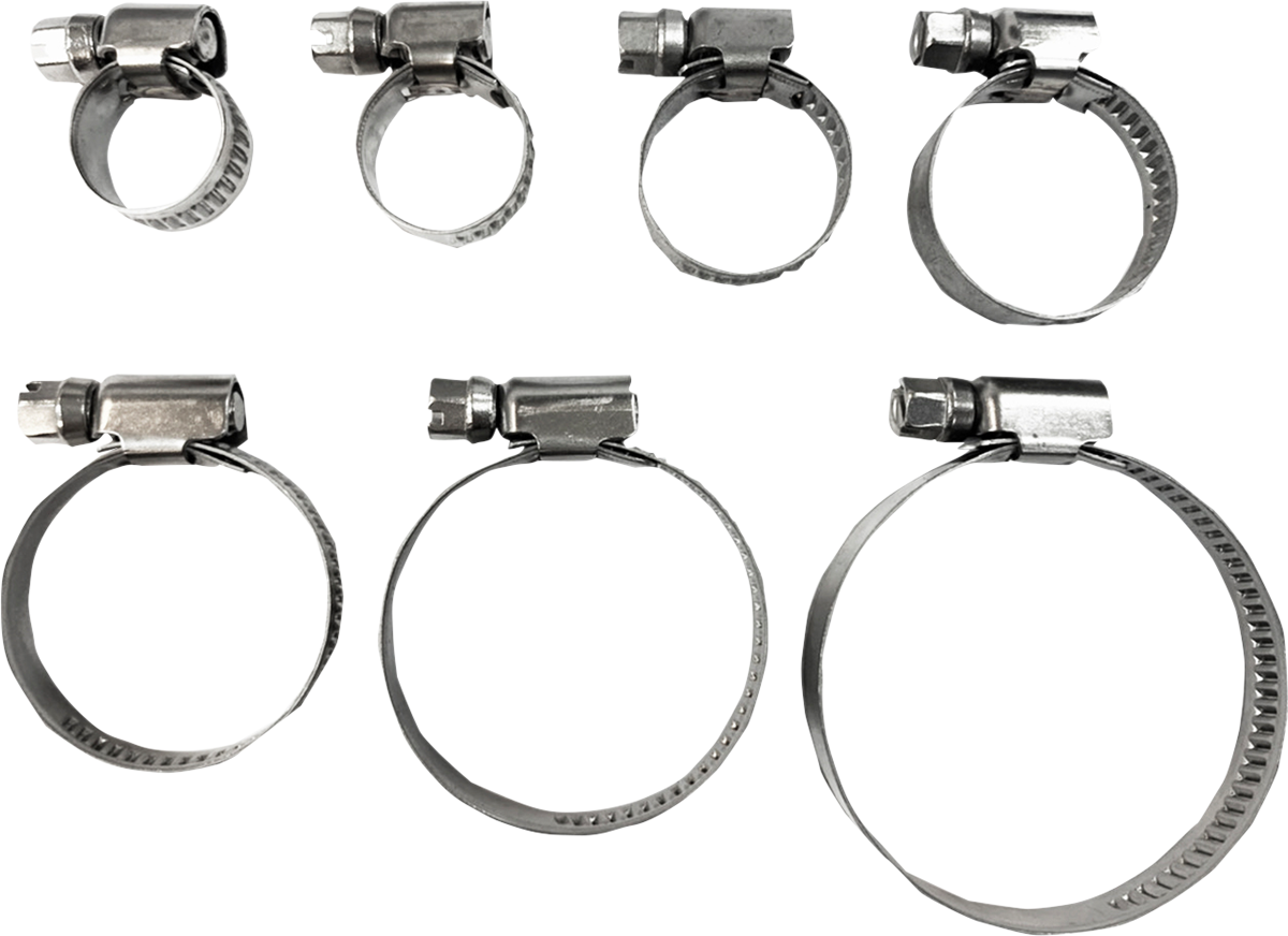 Embossed Hose Clamp - 8-12 mm