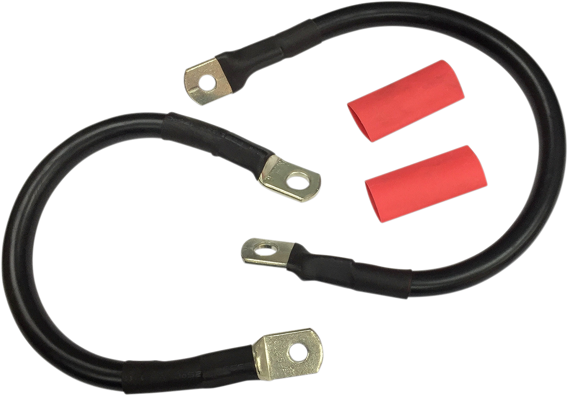 Black Battery Cable Set - '89-'08 ST