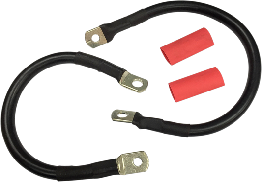 Black Battery Cable Set - '89-'08 ST