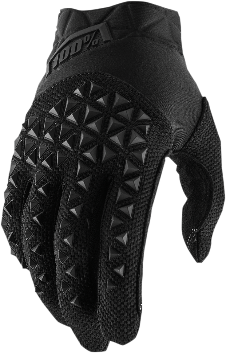 Youth Airmatic Gloves - Black/Gray - XL