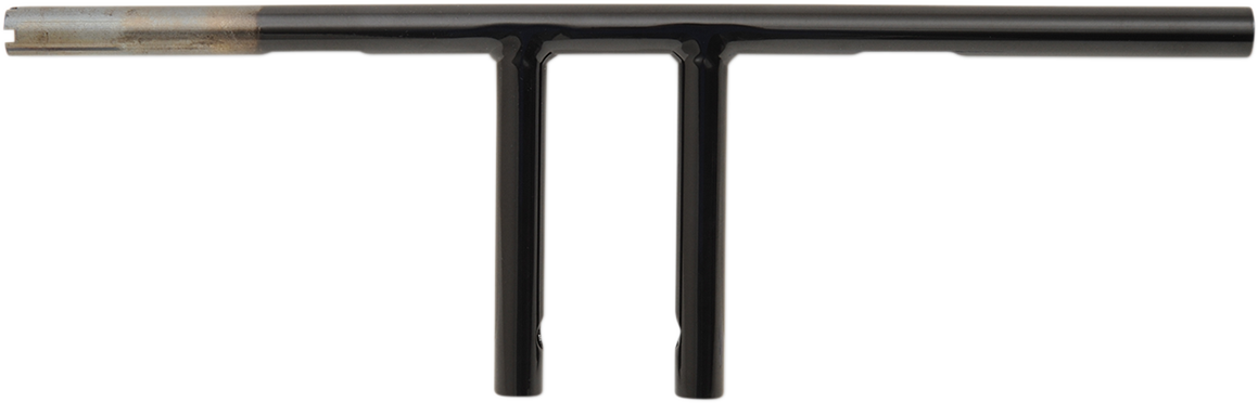 Black 6" T-Bar Handlebar w/ Dimples