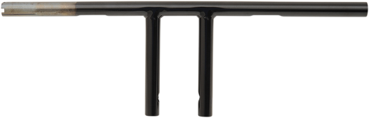 Black 6" T-Bar Handlebar w/ Dimples