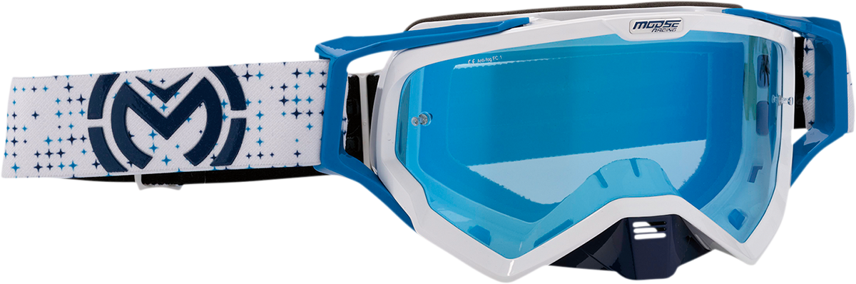 XCR Goggles - Pro Stars - White/Black