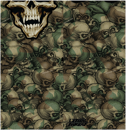 Neck Scarf - Camo Skull