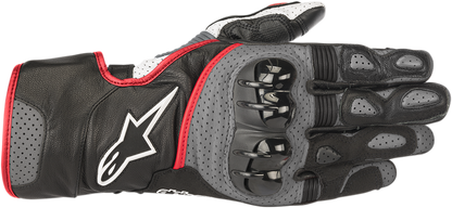 SP-2 V2 Gloves - Black/Gray/Red - Small